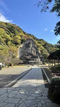 日本三大名山之一千葉鋸山日本寺。