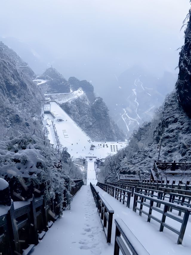 誤入仙境來天門山看雪景霧凇｜看這篇攻略就夠了