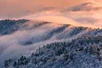 杭州牽牛崗徒步 霧凇 雪 雲海