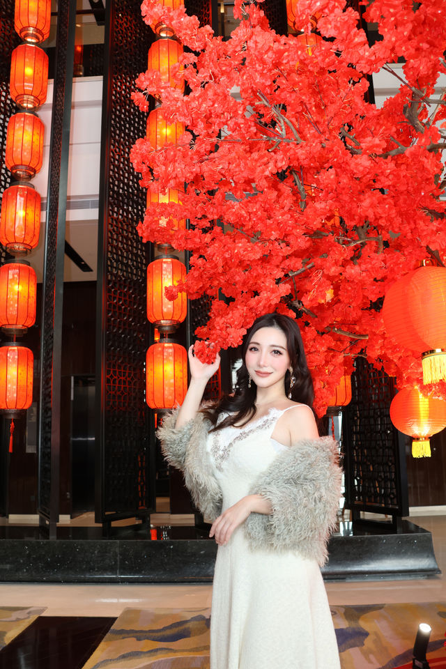 在魔都環球港凱悅，感受紅火中國年
