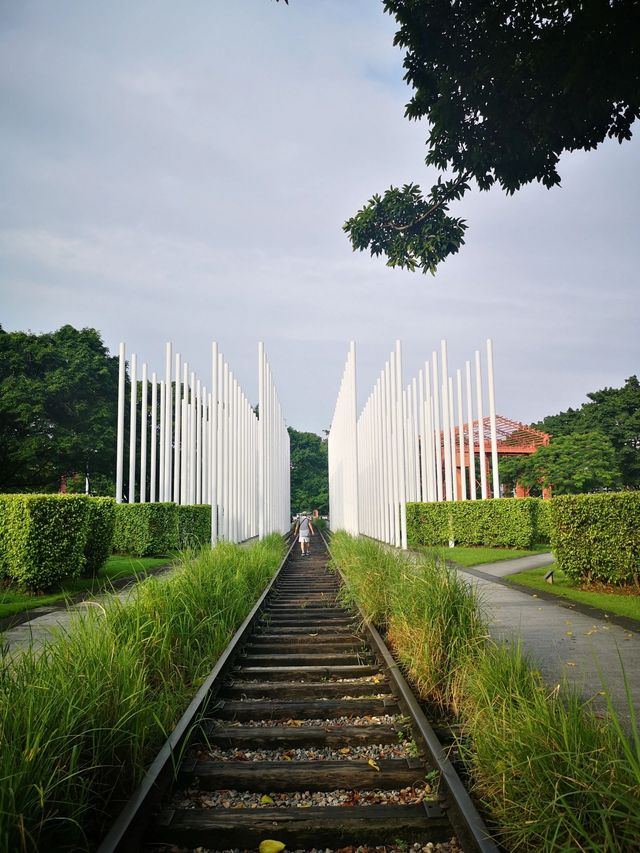廣東中山岐江公園|工業遺風中的城市綠洲