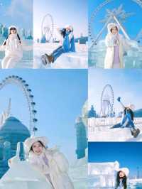 Ice and Snow World-  in Harbin China❤️🤎