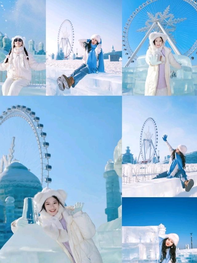 Ice and Snow World-  in Harbin China❤️🤎
