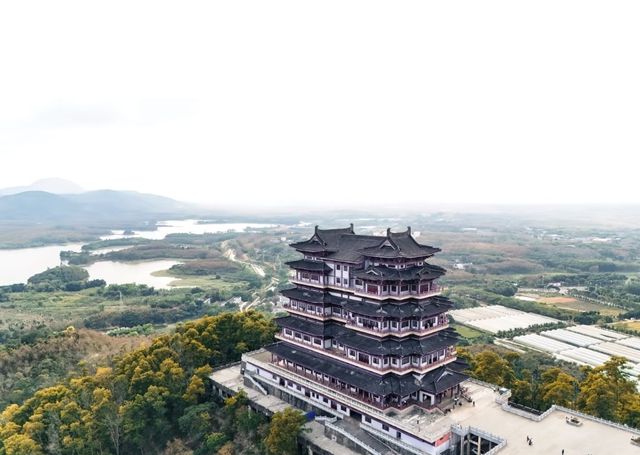 儋州小眾景點儋陽樓 治癒系風光