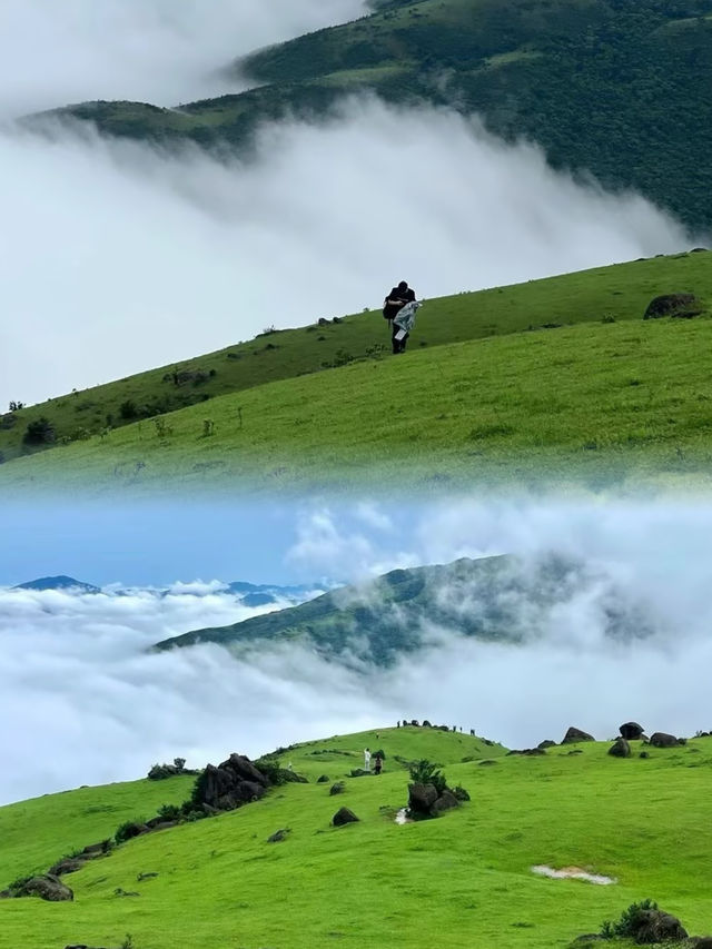 強烈推薦廣西徒步爬山天堂