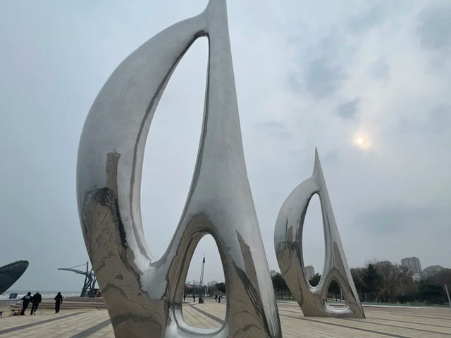去了3次煙台金沙灘海濱公園，終於玩明白了。