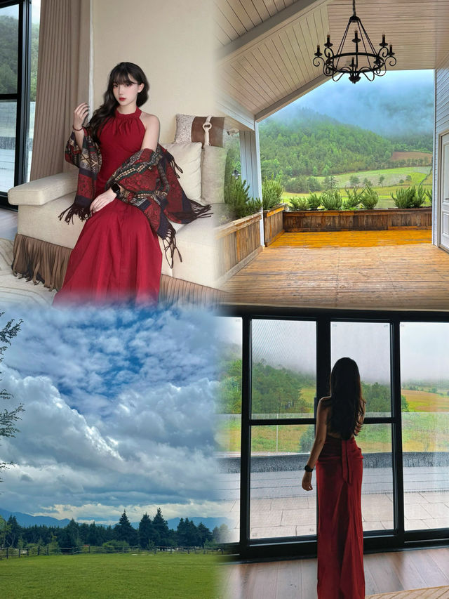 桃花塢綜藝王鶴棣同款！玉龍雪山小木屋酒店