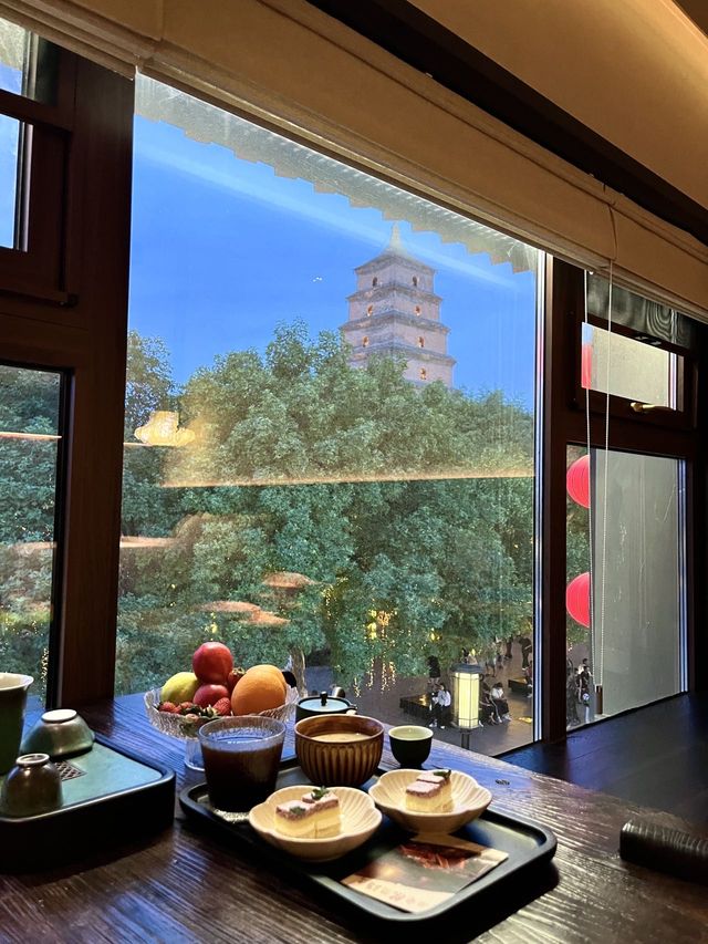西安新地標！！！大雁塔執隱酒店