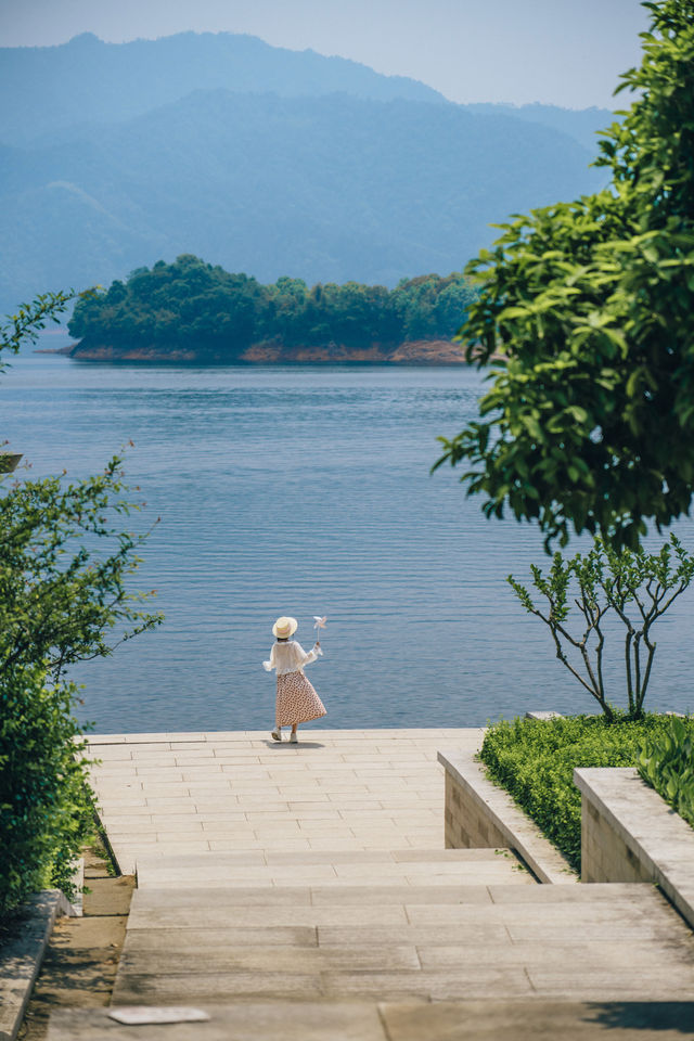 夏日嘅千島湖，係一個巨大嘅綠色能量場
