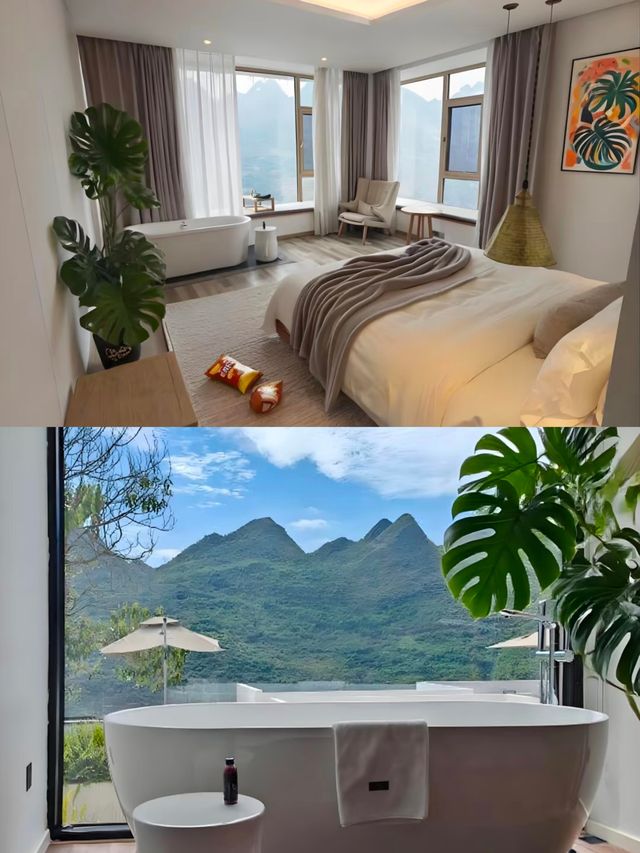 貴州懸崖雲海酒店躺看山河太絕了
