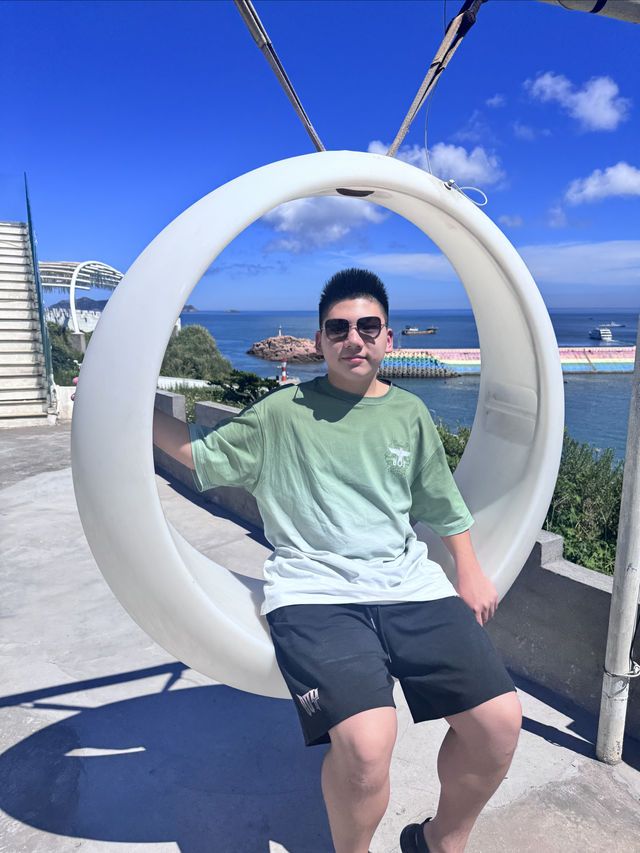 晴天與海的完美邂逅 嵊泗億承輕奢海景懸崖美宿