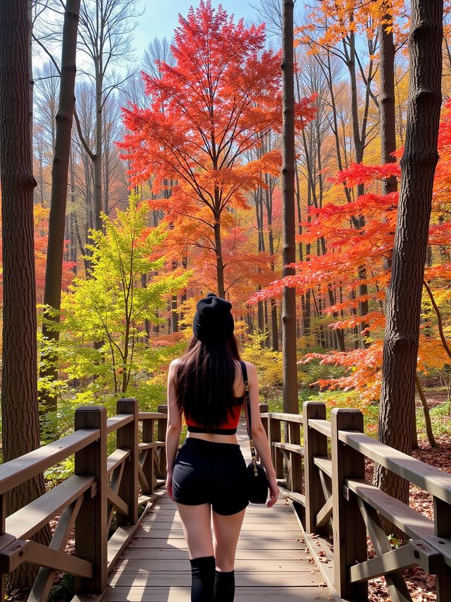絕美秋色預警遼寧本溪關門山楓葉紅瘋了 絕美秋色預警遼寧本溪關門山楓葉紅瘋了
