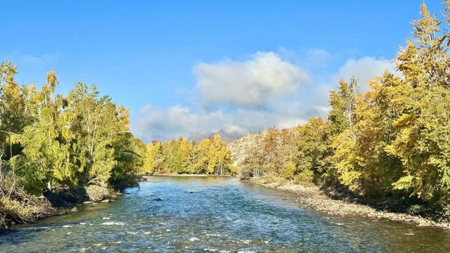 心上人我在可可托海等你新疆仙境童話世界