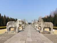 明祖陵神道石刻及陵冢玄宮