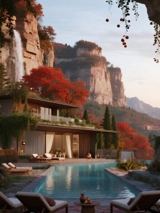 淄博紅葉柿巖親子遊！秋日大片保姆級攻略