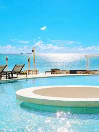 麗貝島果凍海邊躺平3天！這家度假酒店美到不想走！