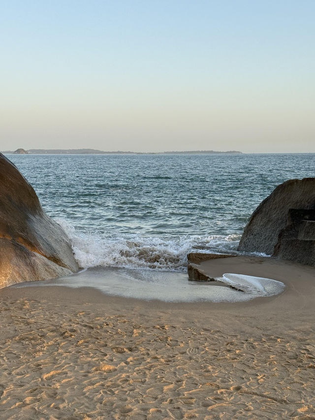 廈門黃厝海灘｜絕美海景日落打卡地