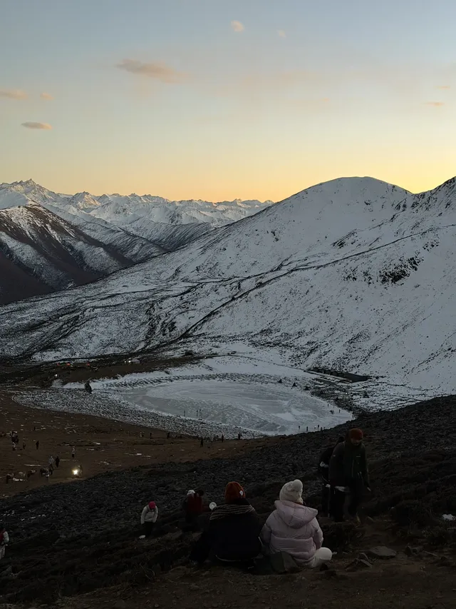 原來冷嘎措的日照金山 才是川西頂流！！！