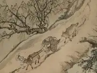 這幅畫裡的場景,可能是曹雪芹親眼所見