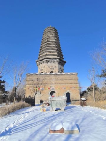 マイナーな宝の旅行地－冬の祺州遺跡と宝塔寺および遼塔
