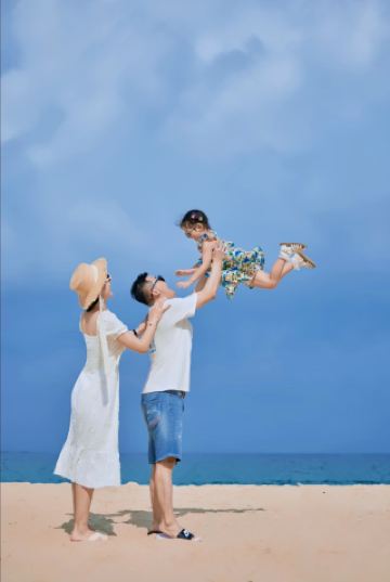 湄洲島のこの民宿は子連れで潮干狩り＋日の出鑑賞に超便利