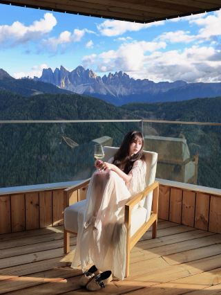 Dolomites lived in God's back garden.