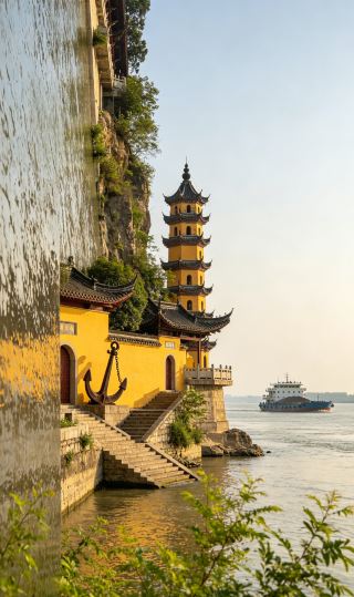 Tower shadow across the river | Anqing Yingjiang Temple Zhenfeng Tower 3 days 2 nights luxury guide for 2 at 5,000 yuan