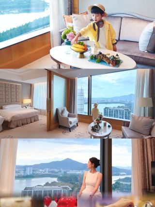 The Shangri-La in Nanjing is a must-stay for families with kids! Enjoy stunning lake views of Xuanwu Lake