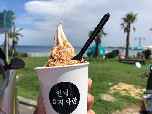 제주도의 아름다운 우도 🥰