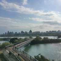 白天傍晚不同的美-雙溪濕地公園