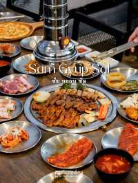 🥓🇰🇷 Sam Gyup Sal บุฟเฟ่ต์ปิ้งย่างเกาหลีหมูนุ่มม