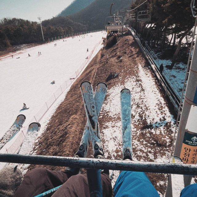韓國芝山滑雪之旅