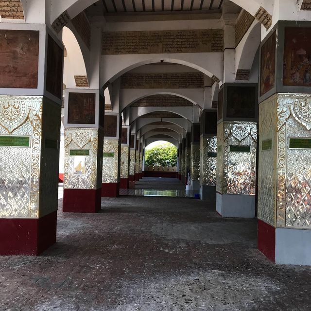 Exploring at Maharmuni pagoda
