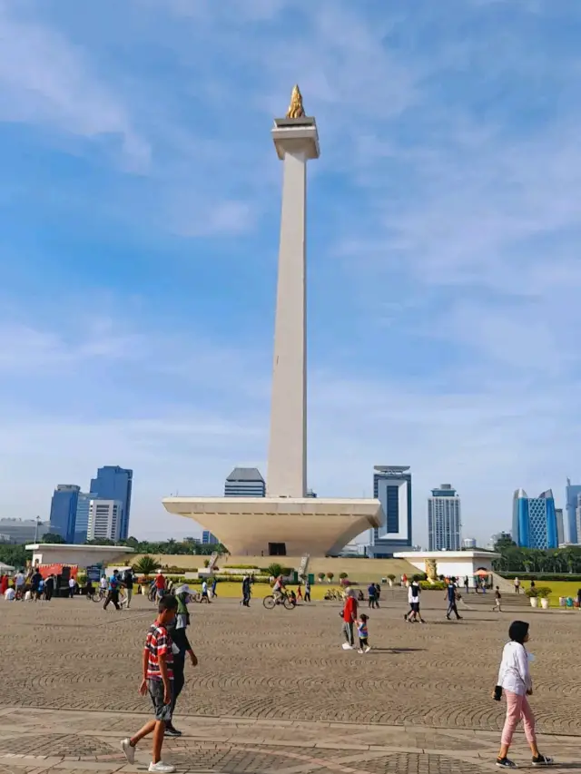 Amazing Monas (National Monument) at Jakarta