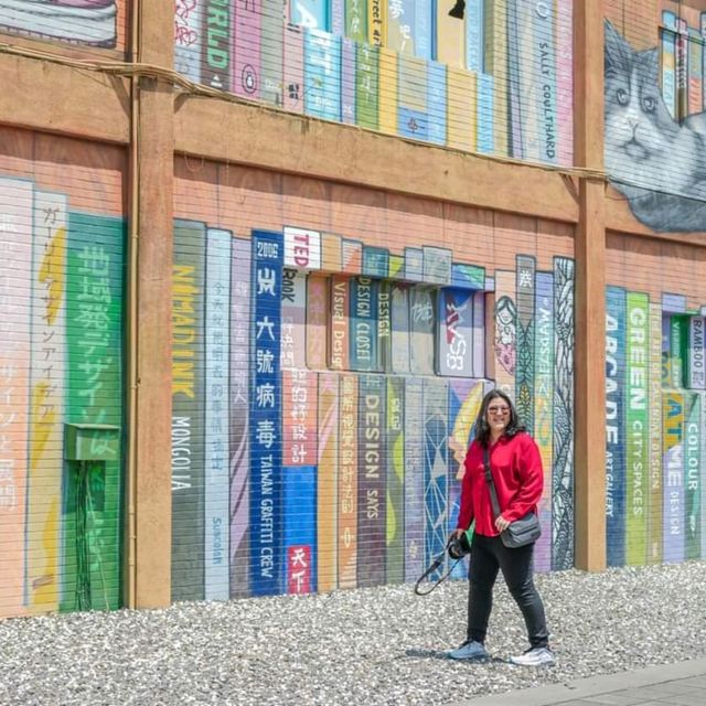 ถ่ายรูปสตรีทอาร์ทสุดชิคกลางชุมชน WEIWUYING STREET ART VILLAGE