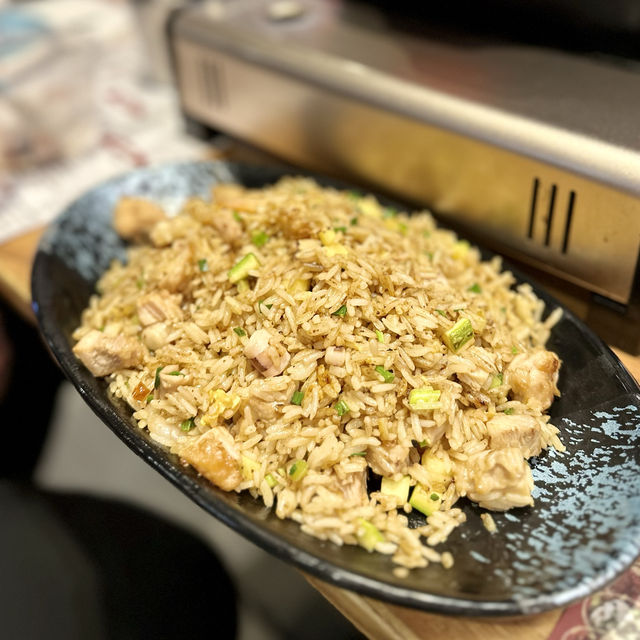 蒜香味烤魚