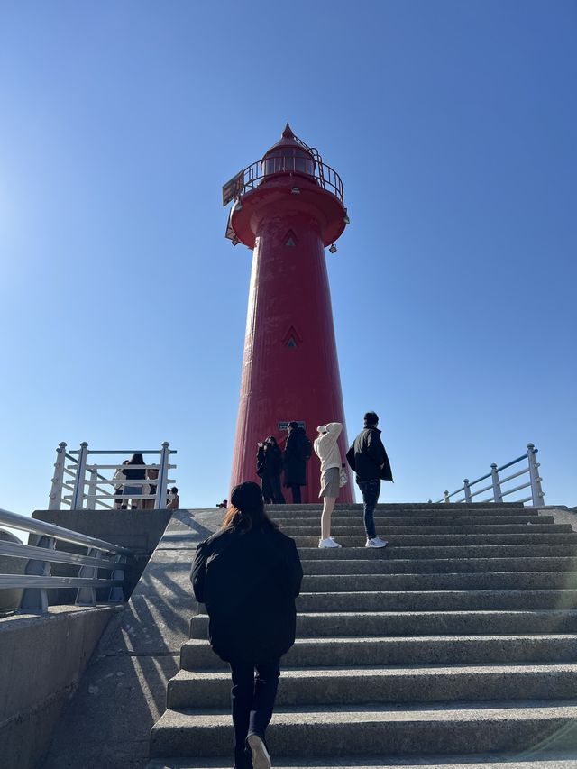 陽光明媚的青沙浦