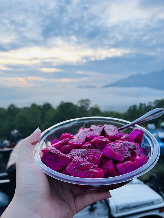 Catching Sunrise From The Top Of Mt Batur⁉️⛰️
