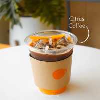 Citrus Coffee คาเฟ่สำหรับคนชอบกินส้ม