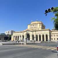 Charming city center of Yerevan