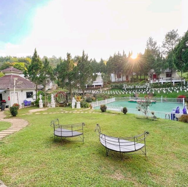 ที่พักเขาค้อ สไตล์บ้านสวนอังกฤษสุดวินเทจ ราคาหลักร้อย💐🏠