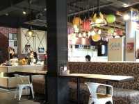 It is a bakery and restaurant combined cafe