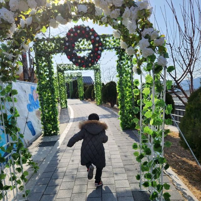 동해 바람의언덕 논골담길