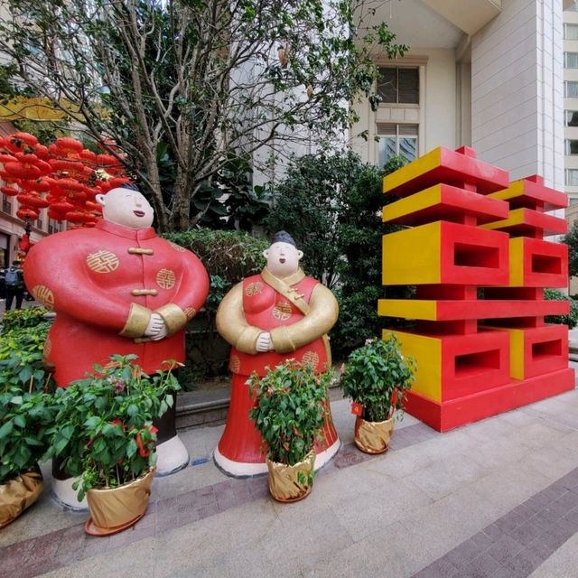 情人節，手拖手，行街街