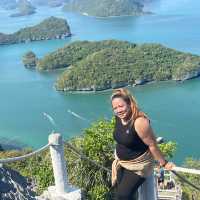 ผาจันทร์จรัส อุทยานแห่งชาติหมู่เกาะอ่างทอง