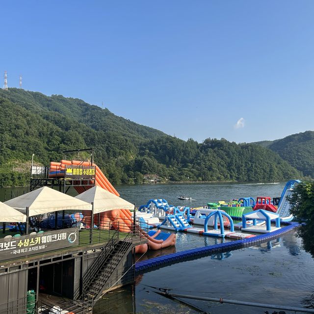 가평 빠지 바이킹 수상레저