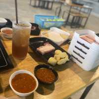 รีวิวร้านบุฟเฟต์ชาบู หมูอ้วนชาบู อำนาจเจริญ