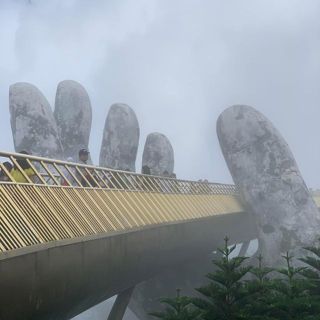 🕊️有如🐒悟空在佛祖掌心🤚的越南巴拿山佛手橋|🎍