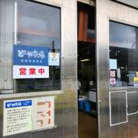 愛媛縣八幡濱Doya巿場炭火燒龍蝦