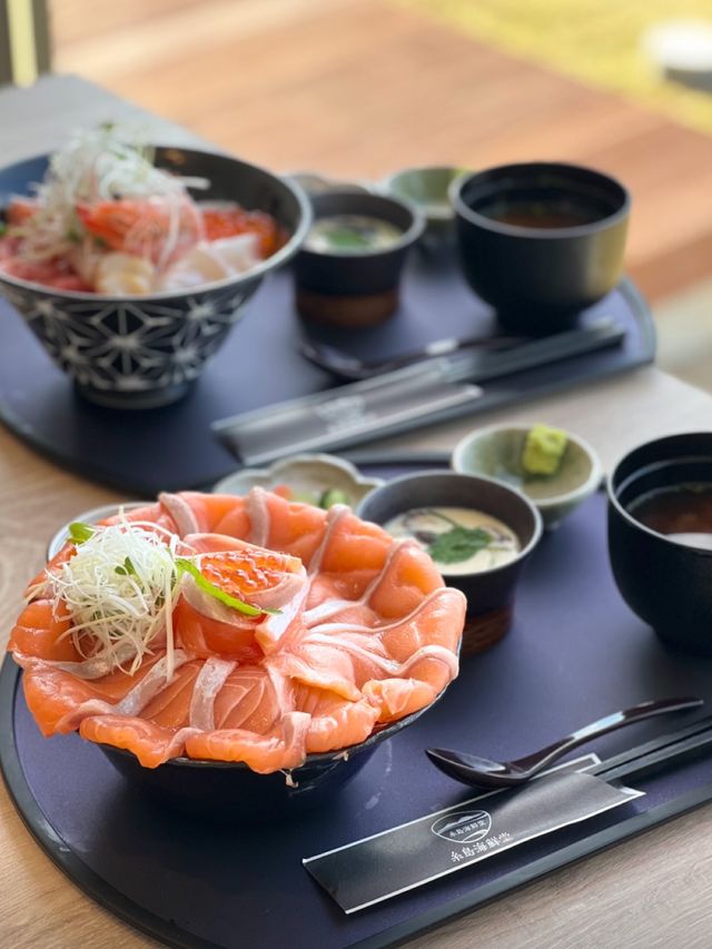 【福岡グルメ】抜群のロケーションで食べる海鮮丼が美味しすぎる！